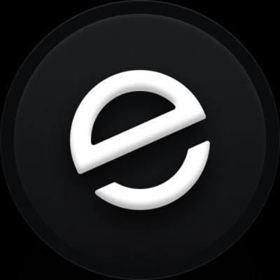 The official Emergent logo — a white lowercase 'e' mark on a dark circular background.