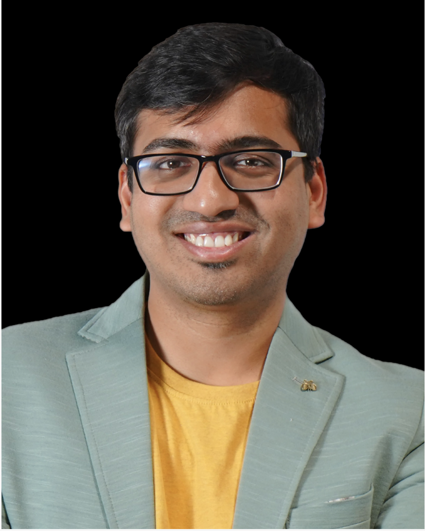 Pawan Kumar Chandana, co-founder and CEO of Skyroot Aerospace, in a portrait photo.